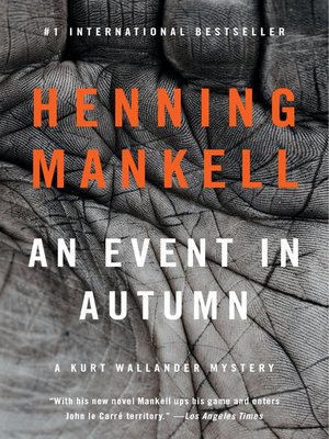 cover image of An Event in Autumn